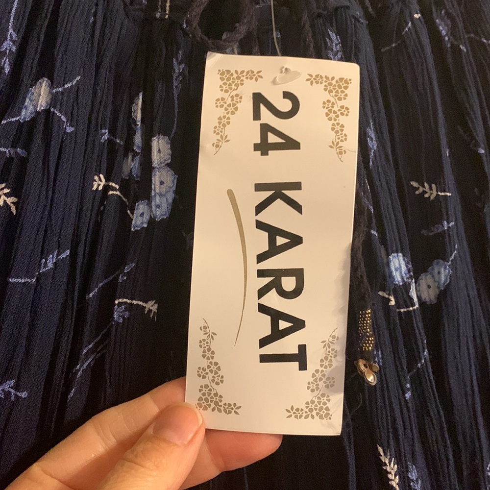 NWT 24 Karat Rayon Skirt - Picture 5 of 7